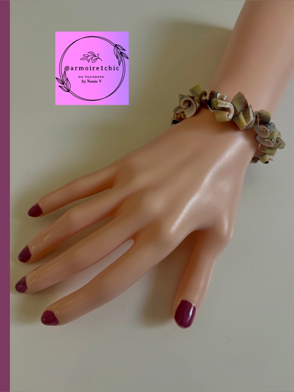 Coiled Shells Bracelet | Fitted with Clasp